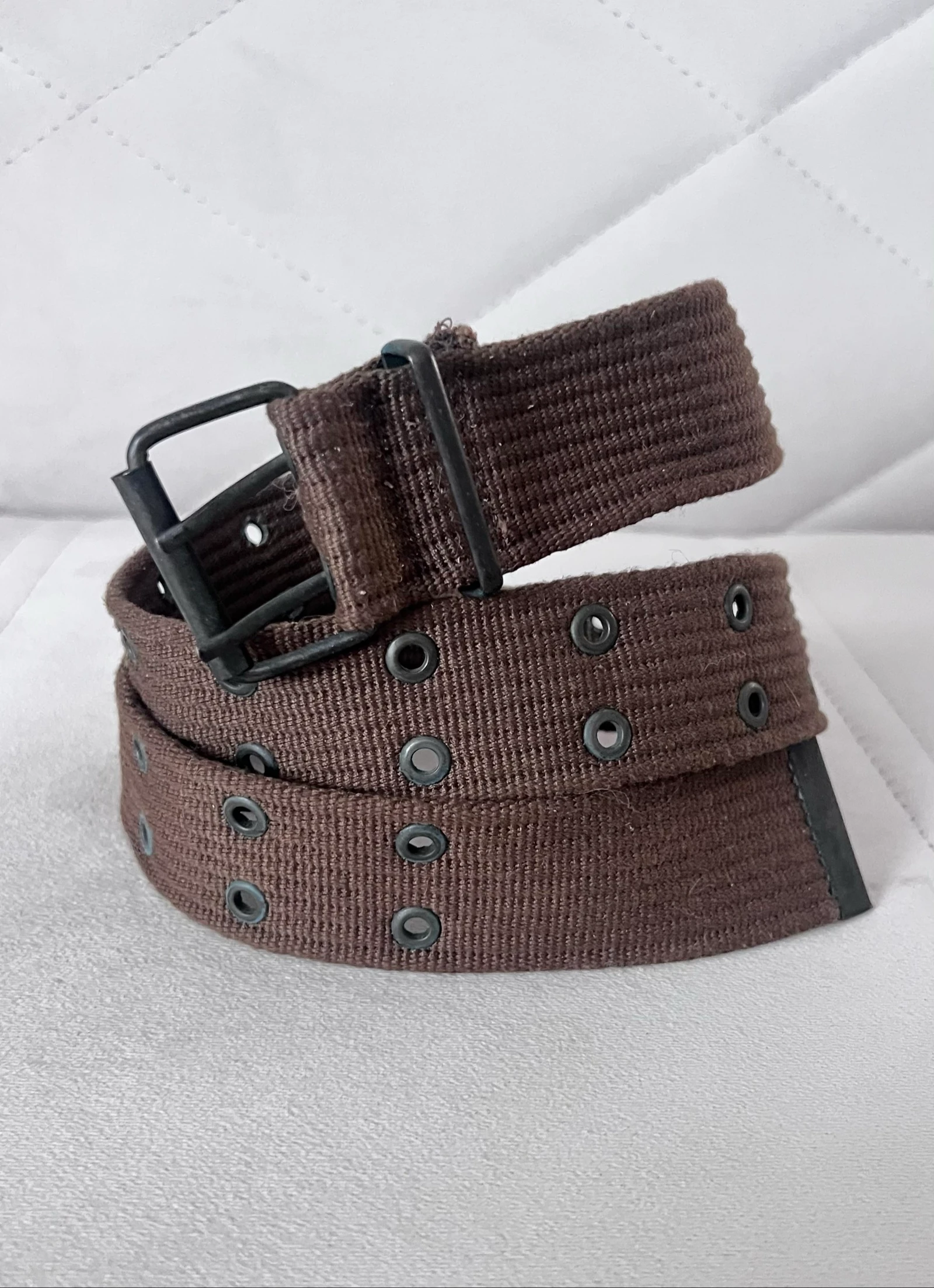 Ceinture marron  boucle métal